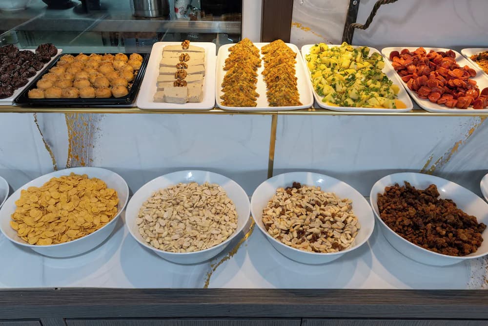 Breakfast buffet