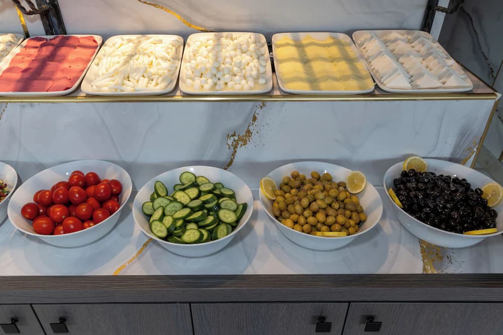 Breakfast buffet