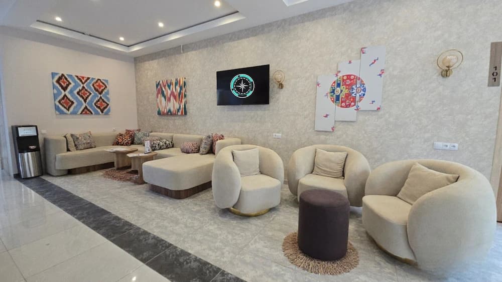 Lobby sitting area