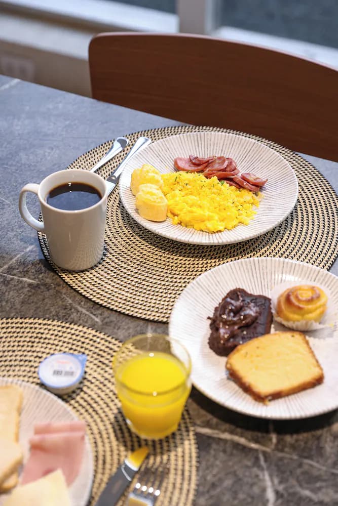 Breakfast area