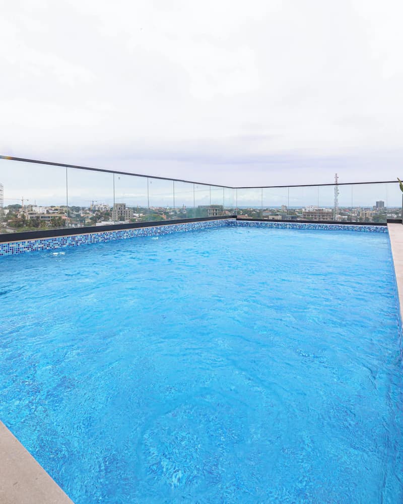 Rooftop pool