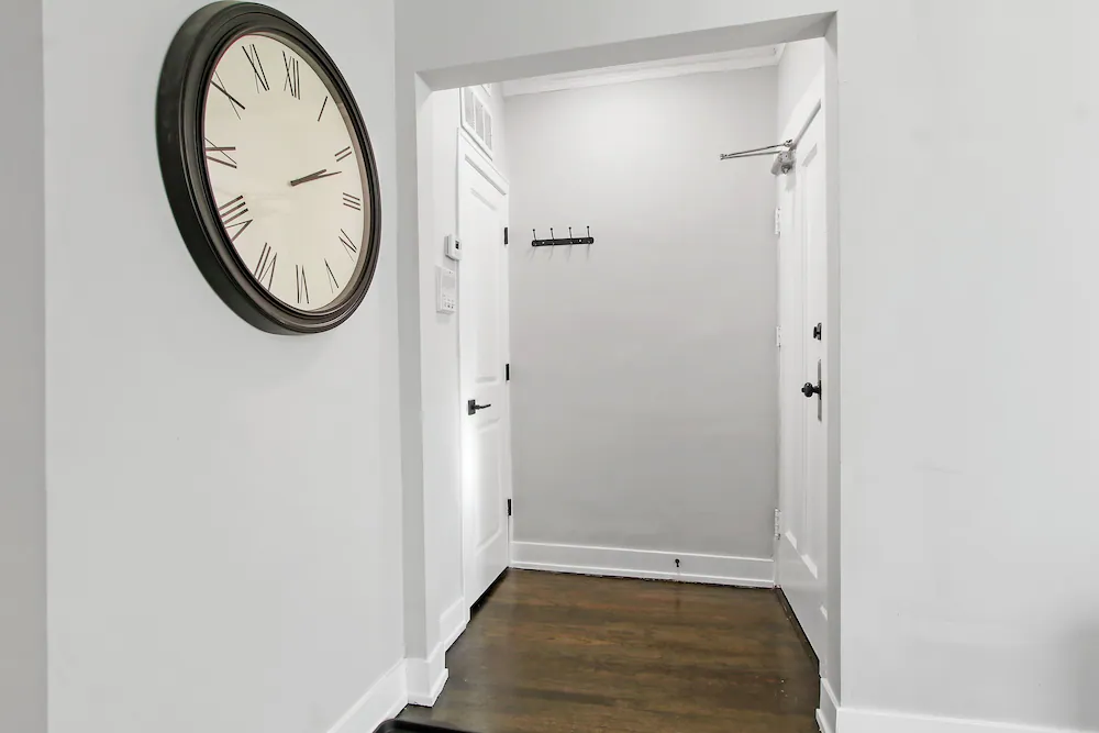 Interior entrance