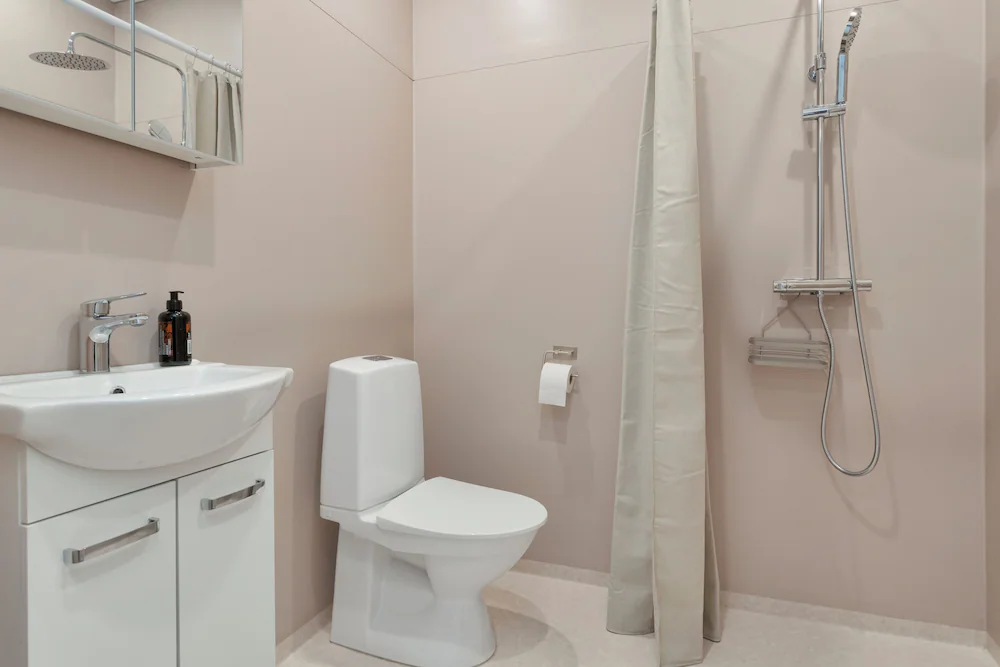 Shared bathroom