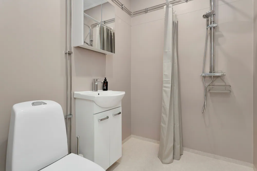 Shared bathroom