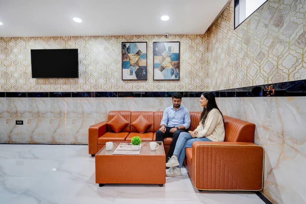 Lobby sitting area