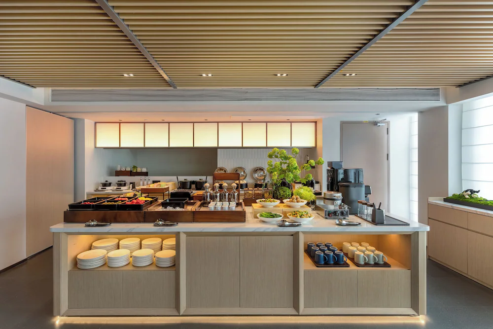 Breakfast area