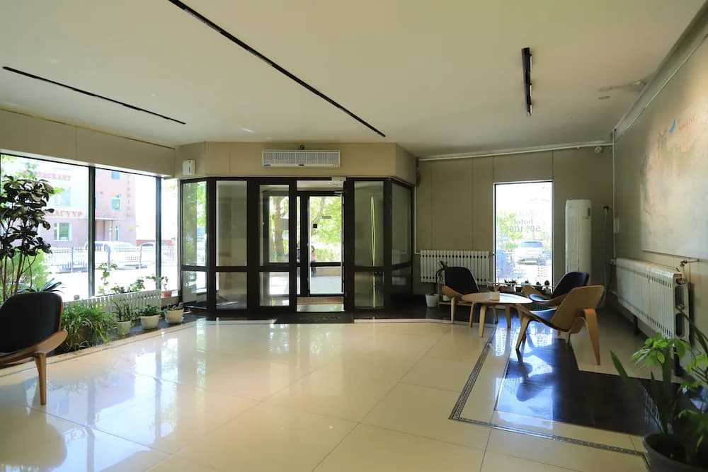 Interior entrance