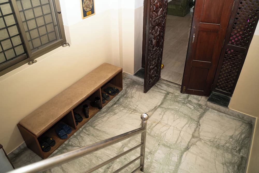Interior entrance