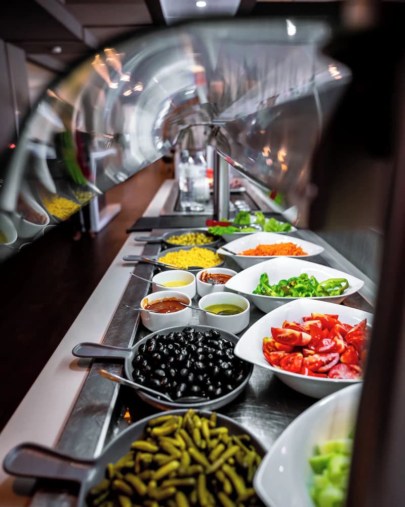 Breakfast buffet