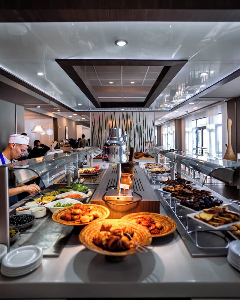 Breakfast buffet
