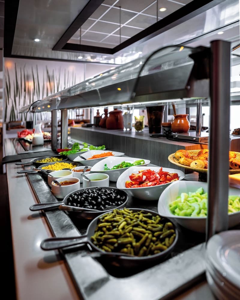 Breakfast buffet