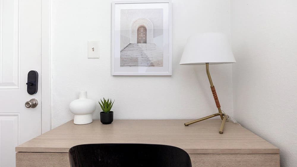 In-room business center