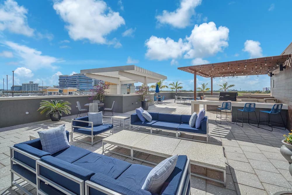 Rooftop terrace