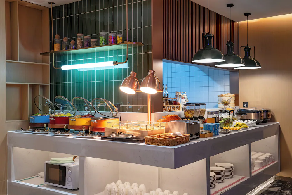 Breakfast buffet