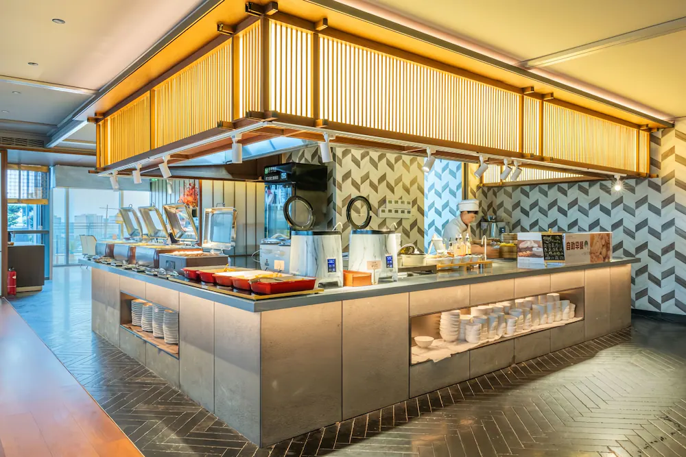 Breakfast area