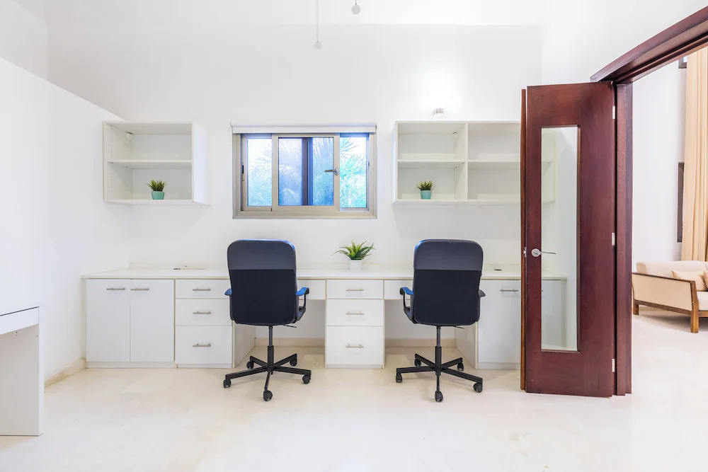 In-room business center