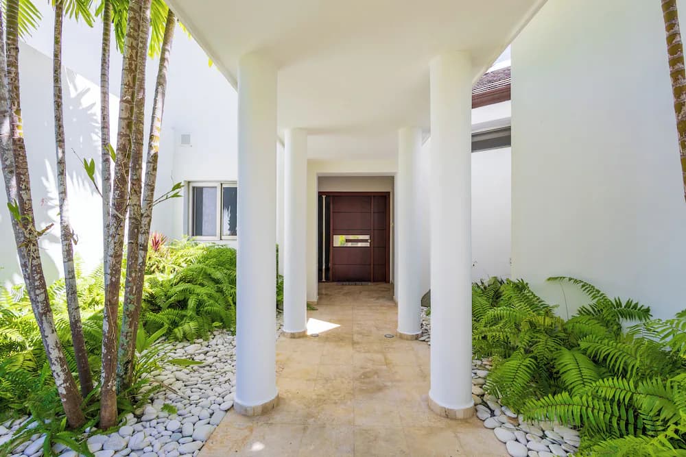 Interior entrance