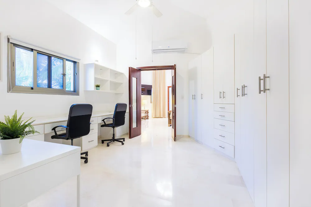 In-room business center