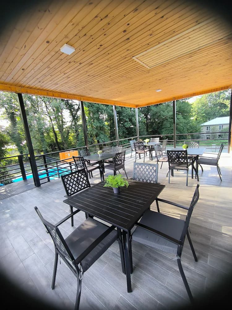 Rooftop terrace