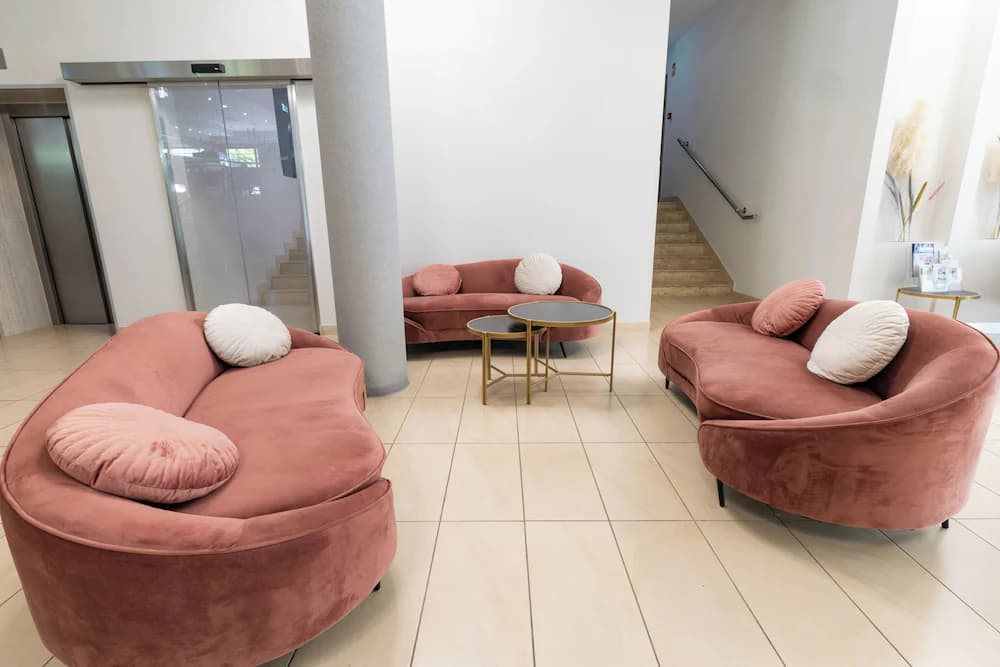 Lobby sitting area