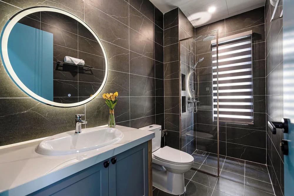 Shared bathroom