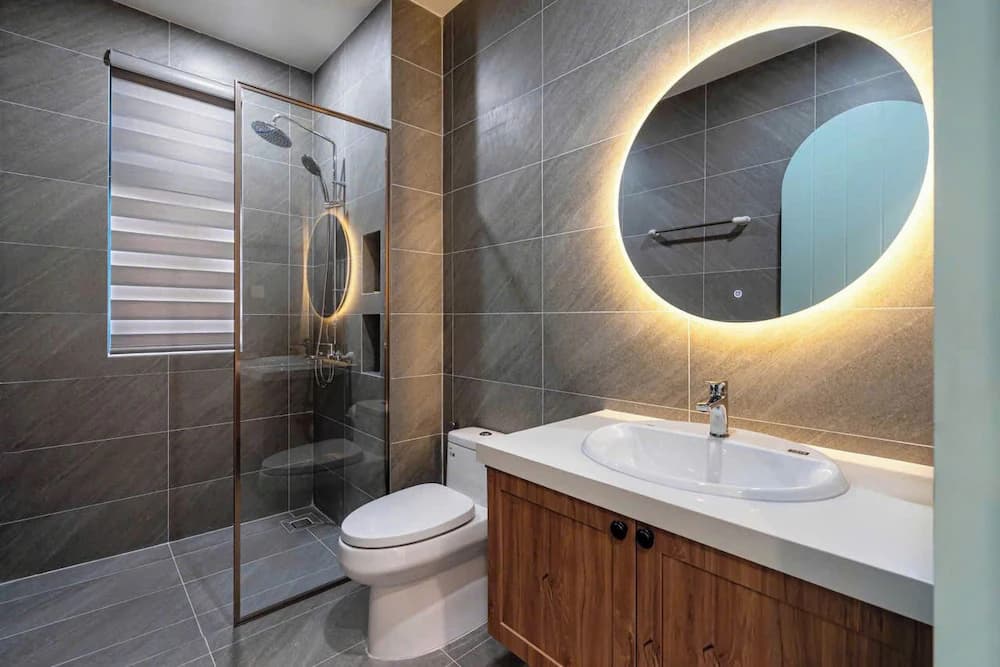 Shared bathroom