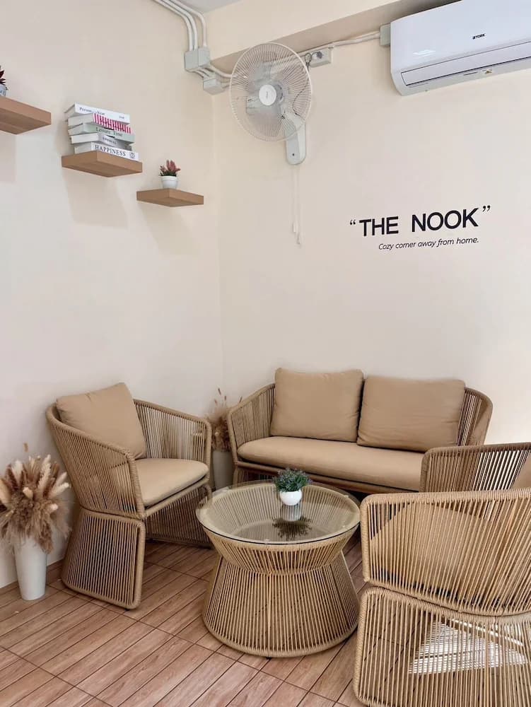 Lobby sitting area