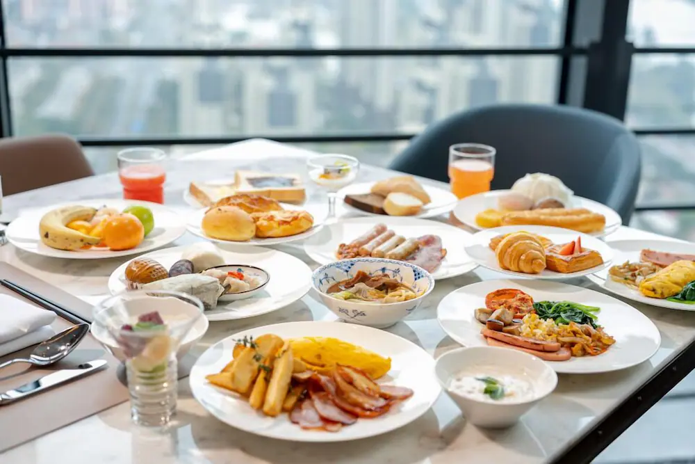 Breakfast buffet