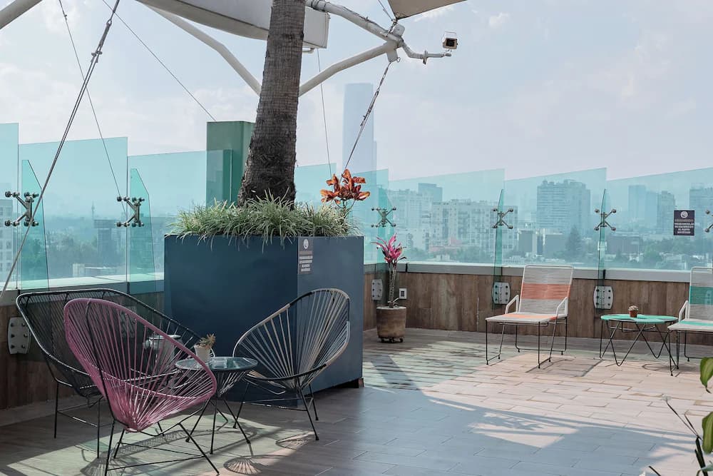Rooftop terrace