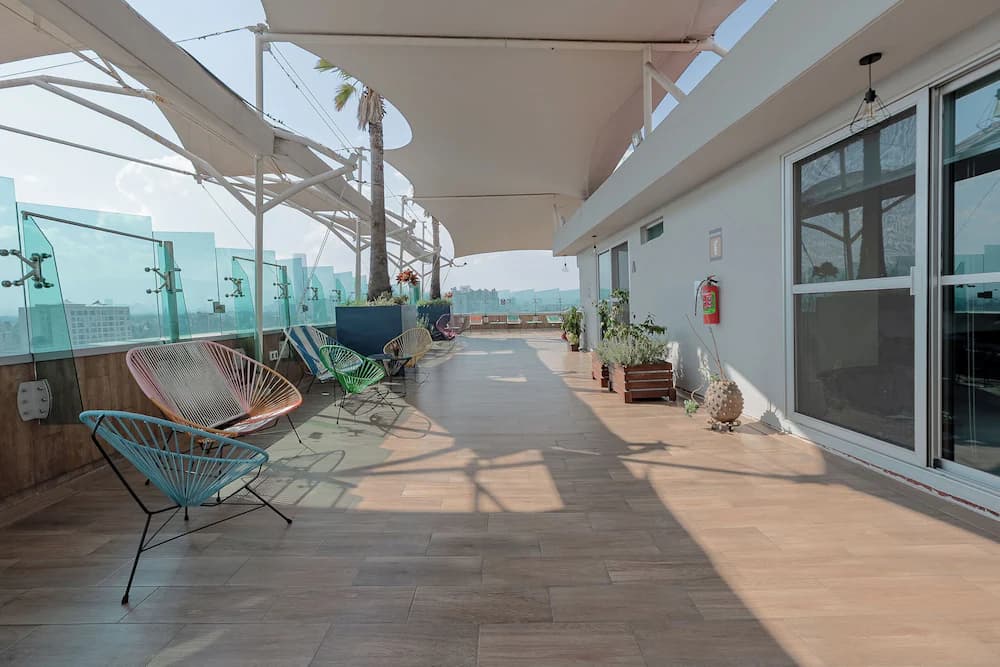 Rooftop terrace