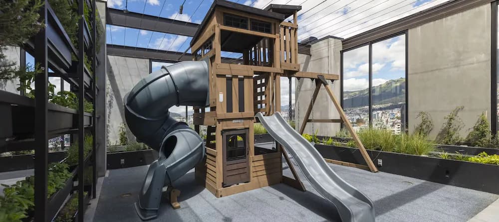 Children's play area - outdoor