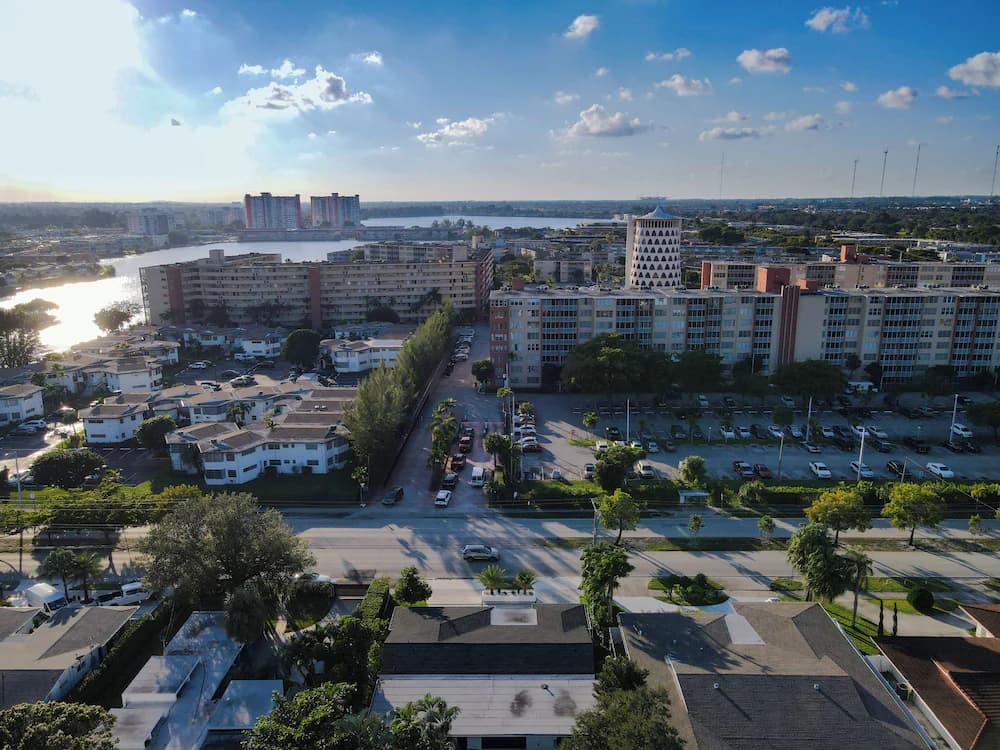 Aerial view