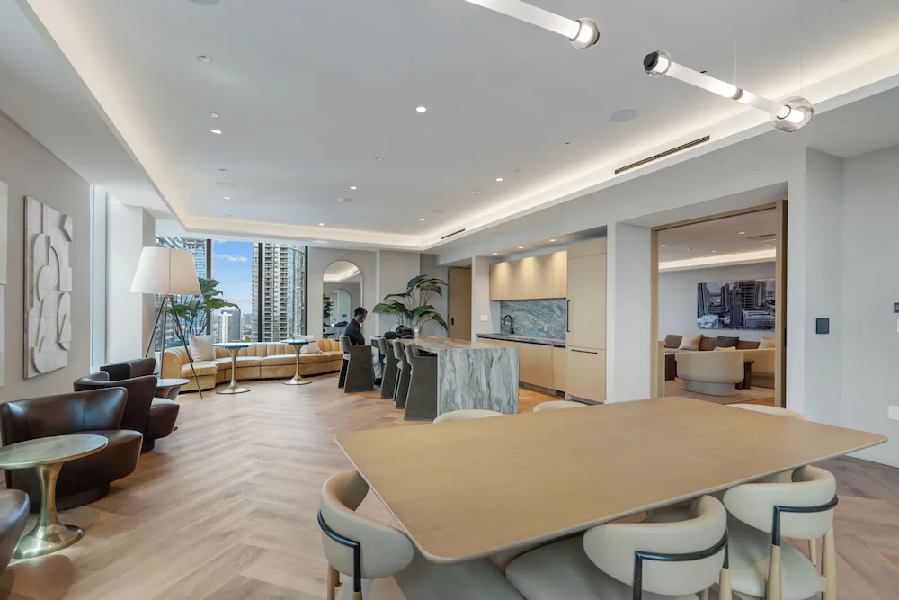 Lobby sitting area