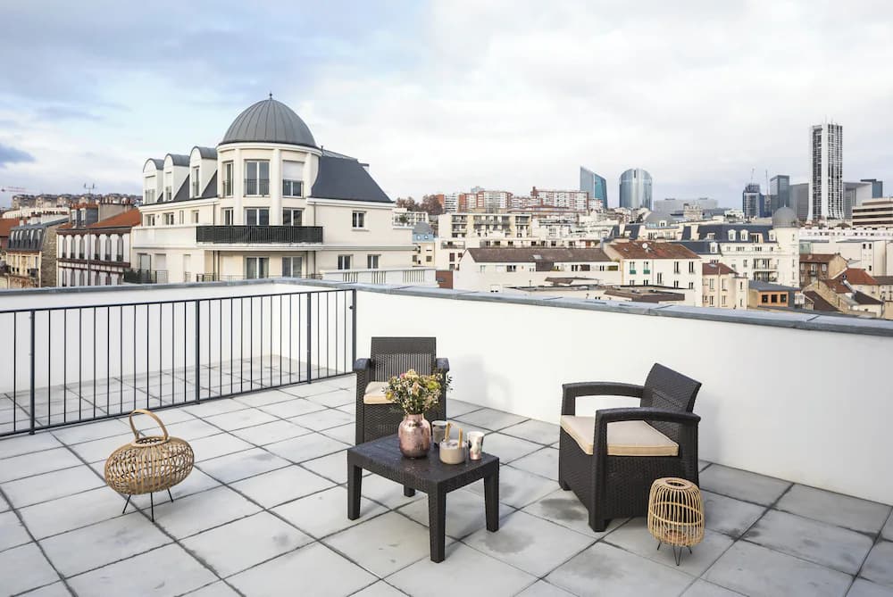Rooftop terrace