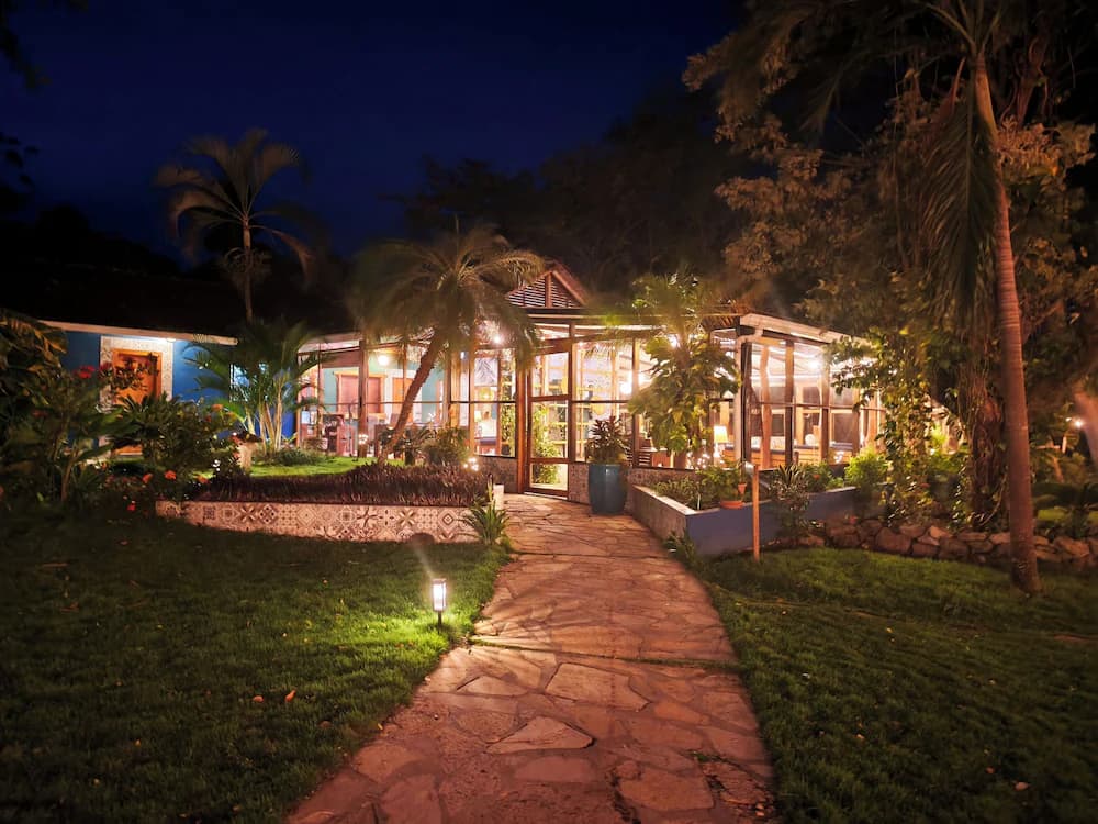Front of property - evening/night
