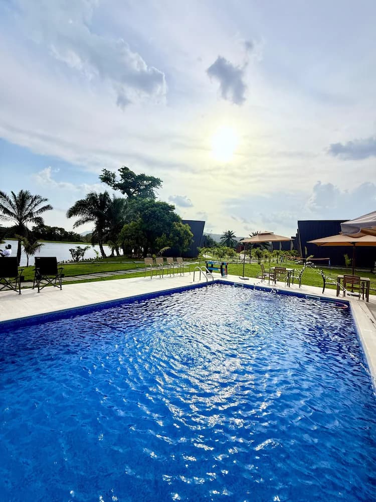 Outdoor pool