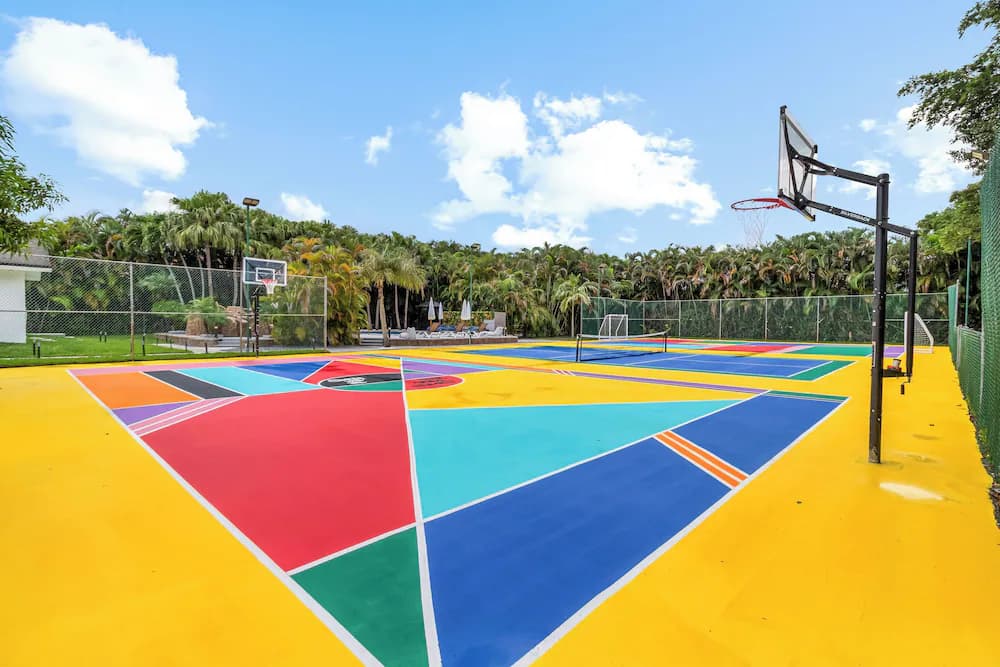 Basketball court