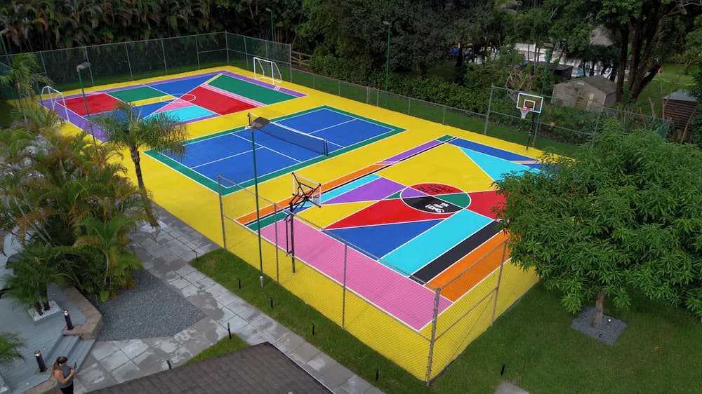 Basketball court