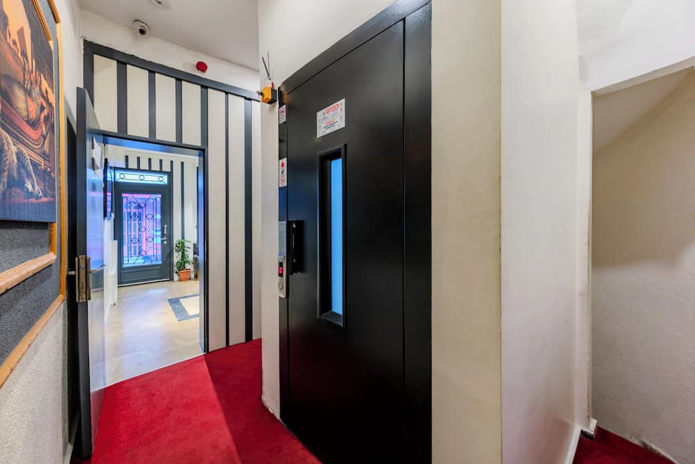 Interior entrance