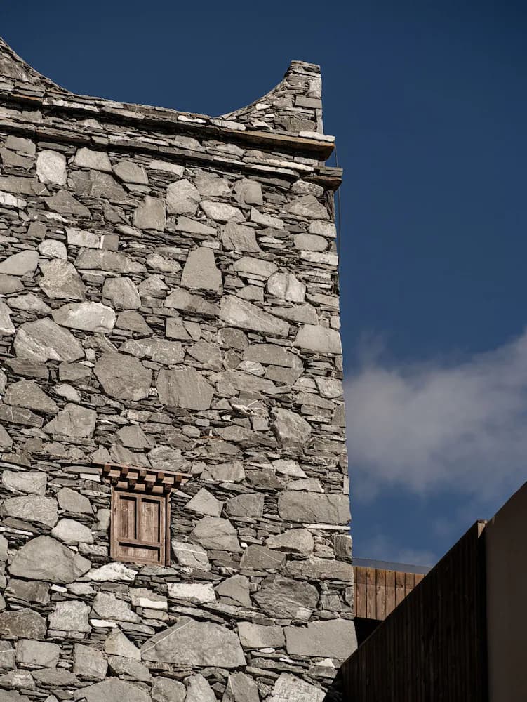 Exterior detail