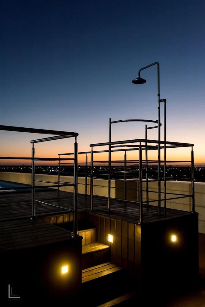 Rooftop pool