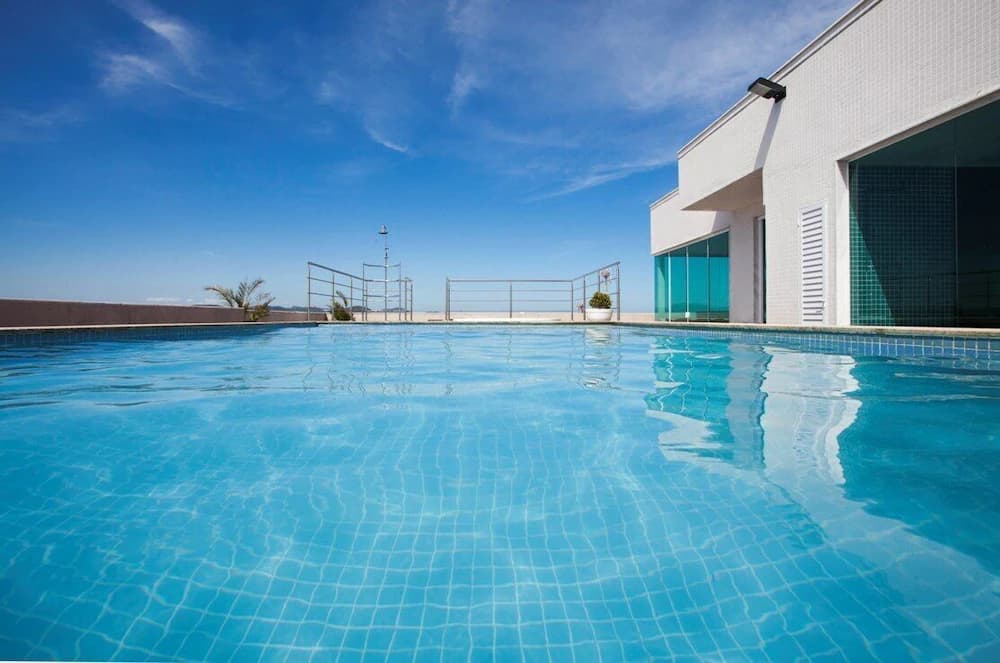 Rooftop pool