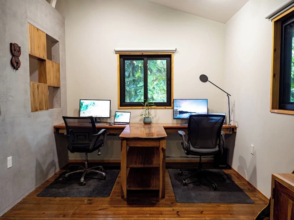 In-room business center