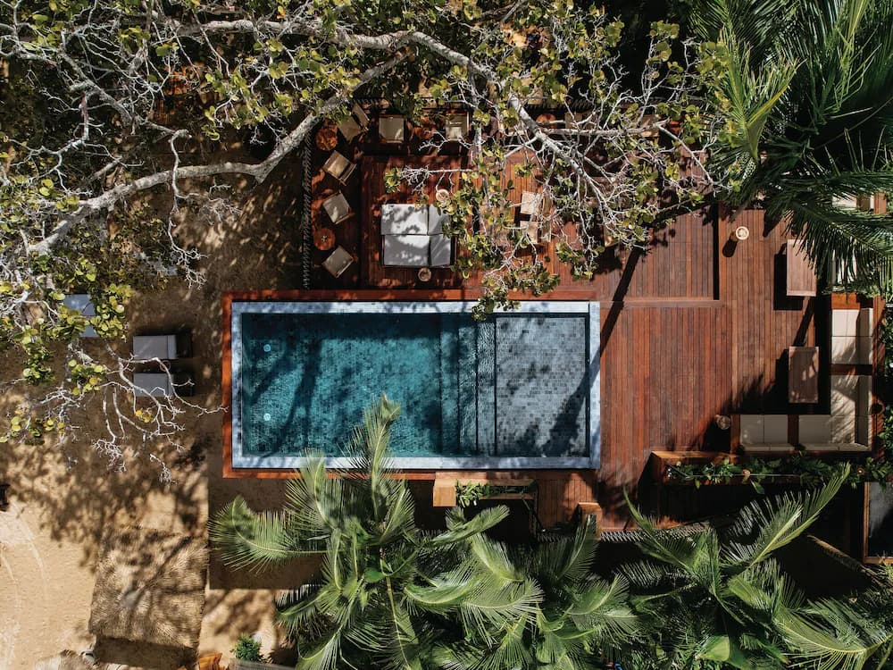Rooftop pool