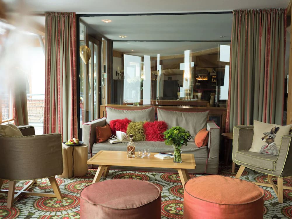 Lobby sitting area