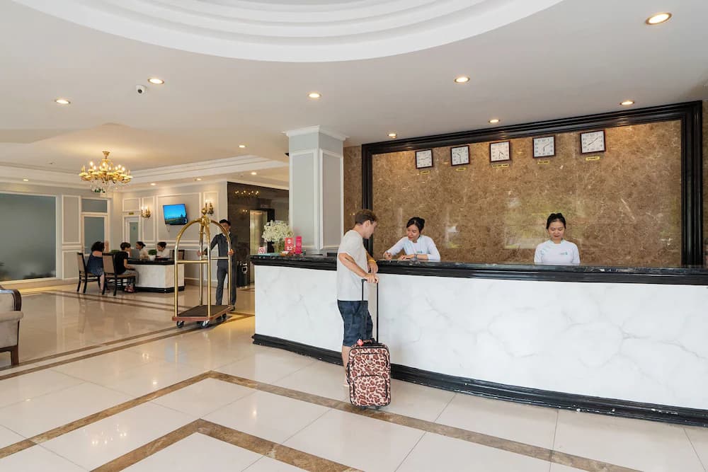 Reception hall