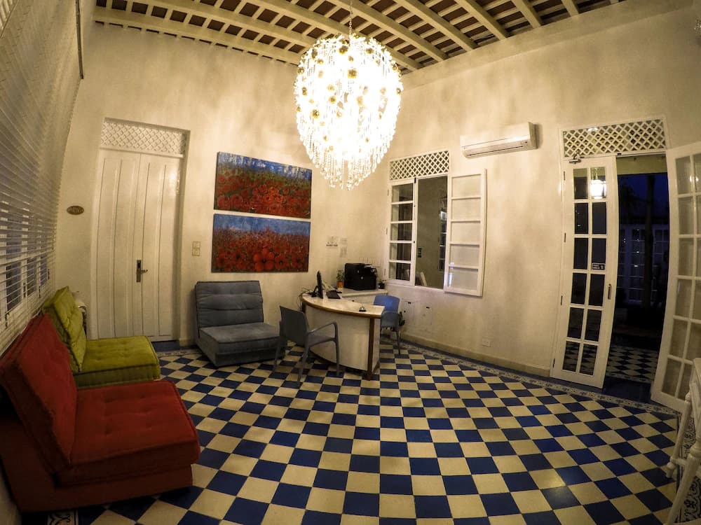 Lobby sitting area