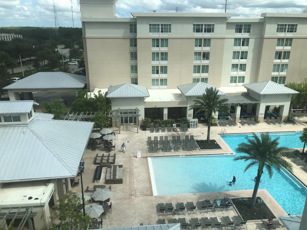 Courtyard view