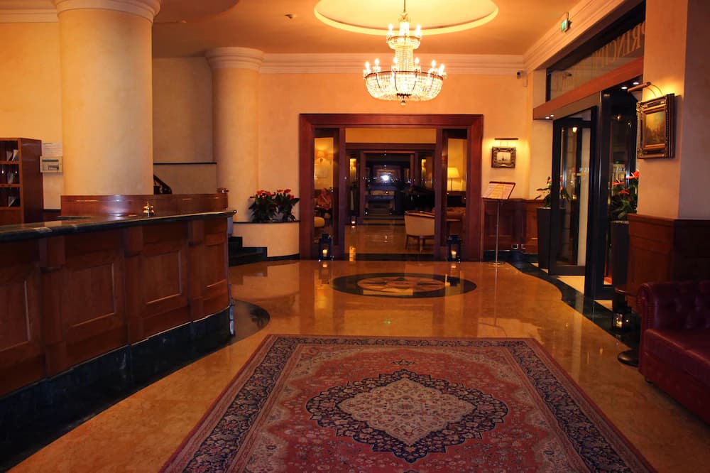 Interior entrance
