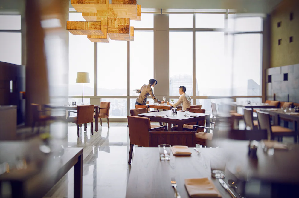 Breakfast area